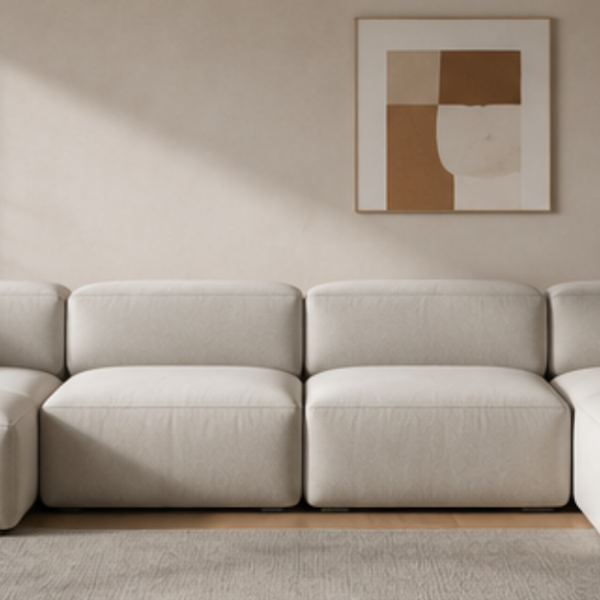 Modern Minimalist Modular Fabric Sofa