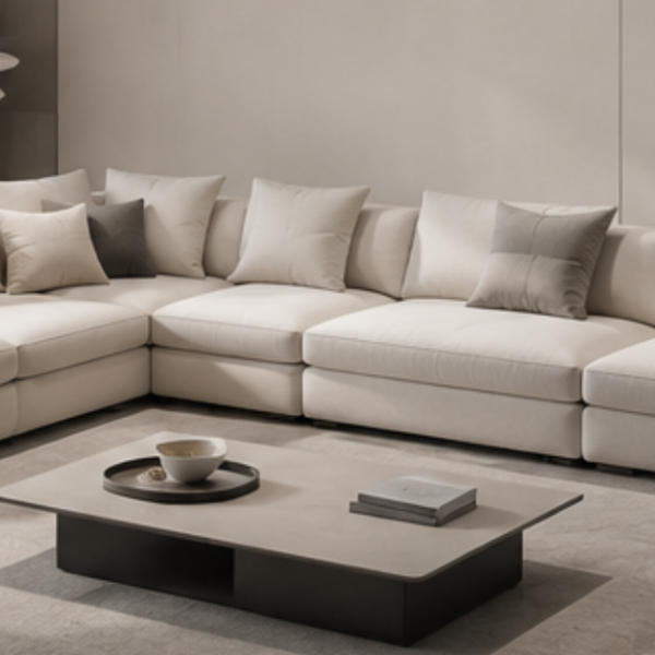 Large Scale Corner Lounge Sofa