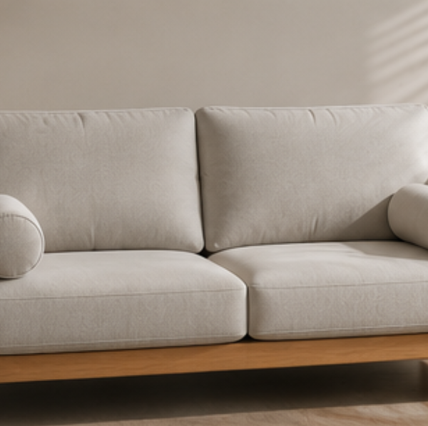 Nordic Style Compact Two Seater Sofa